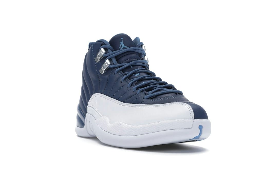 Air Jordan 12 Retro Indigo (130690-404) – Stone Blue/Legend Blue-Obsidian