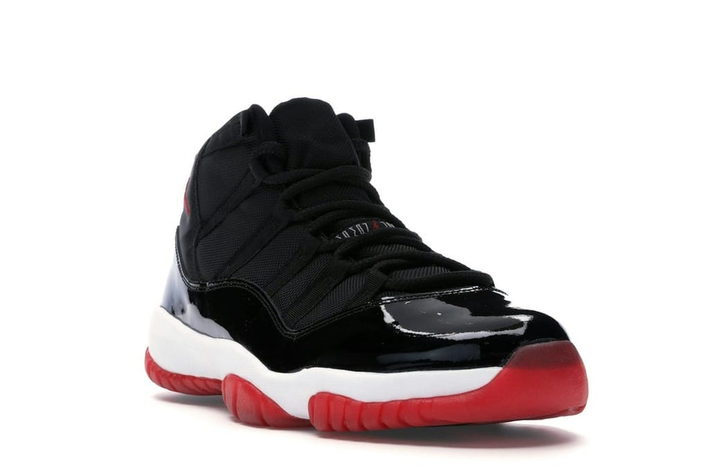 Air Jordan 11 Retro Playoffs 2001 Black Red White 136046-061
