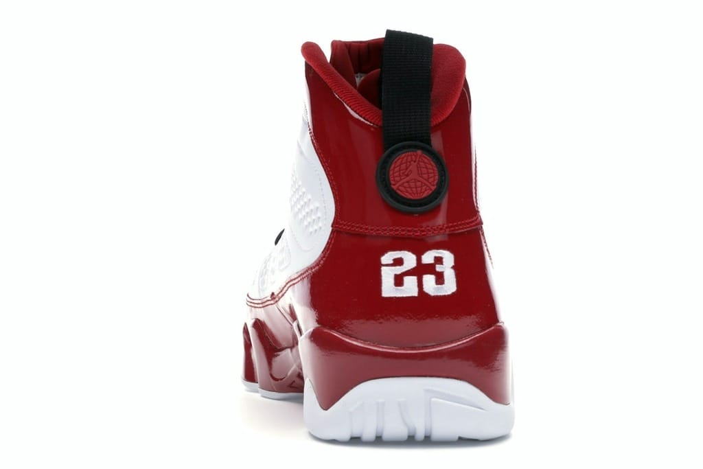 Air Jordan 9 Retro White Gym Red 302370-160 Sneakers