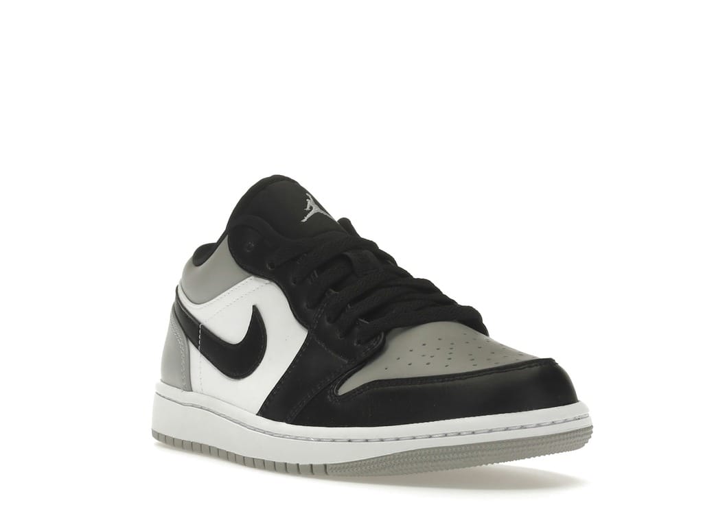 Air Jordan 1 Low Shadow Toe Light Smoke Grey Black White 553558-052