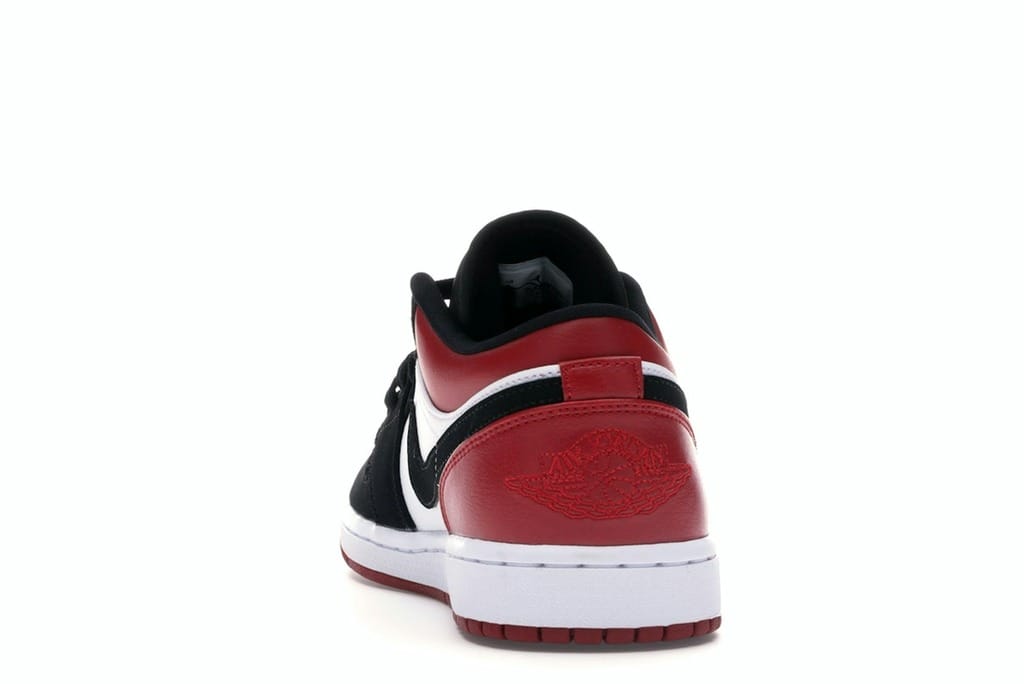 Jordan 1 Low Black Toe (2019) – White/Black-Gym Red – 553558-116