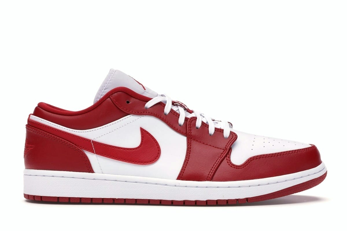 Jordan 1 Low Gym Red White 553558-611