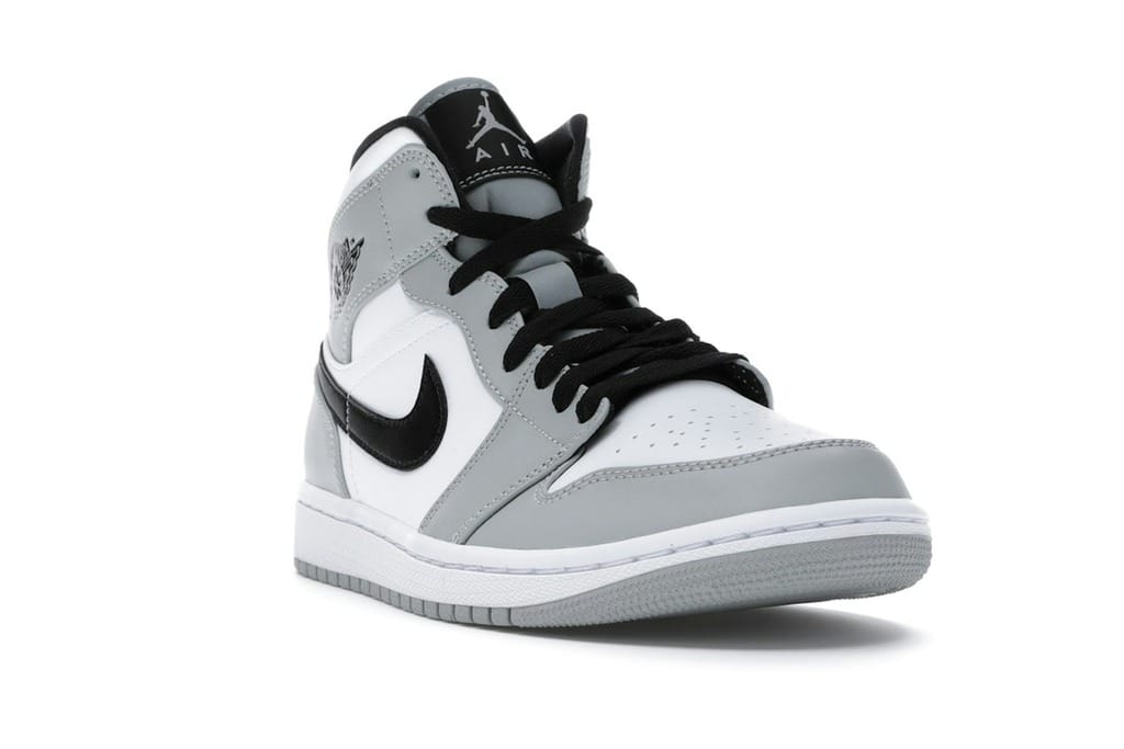 Air Jordan 1 Mid Light Smoke Grey (554724-092) Sneakers