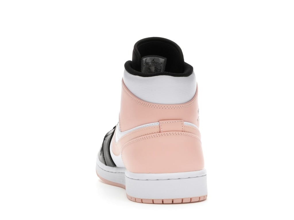 Air Jordan 1 Mid Arctic Orange Black Toe (554724-133)