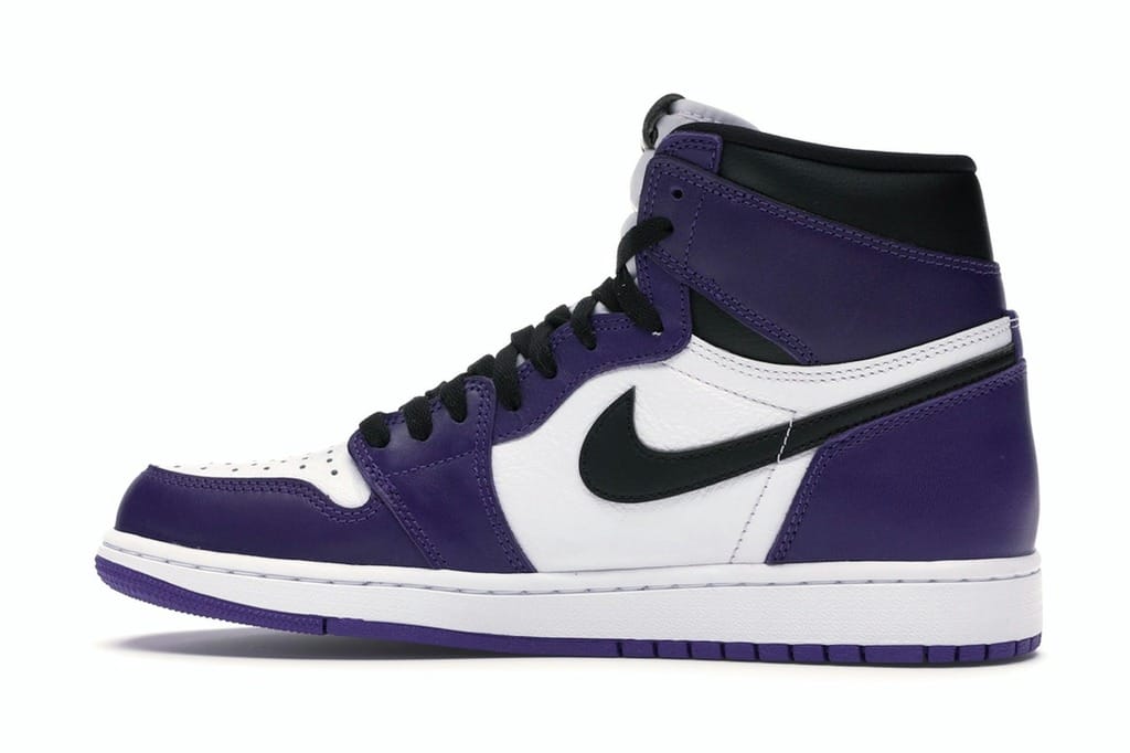 Jordan 1 Retro High Court Purple White 555088-500
