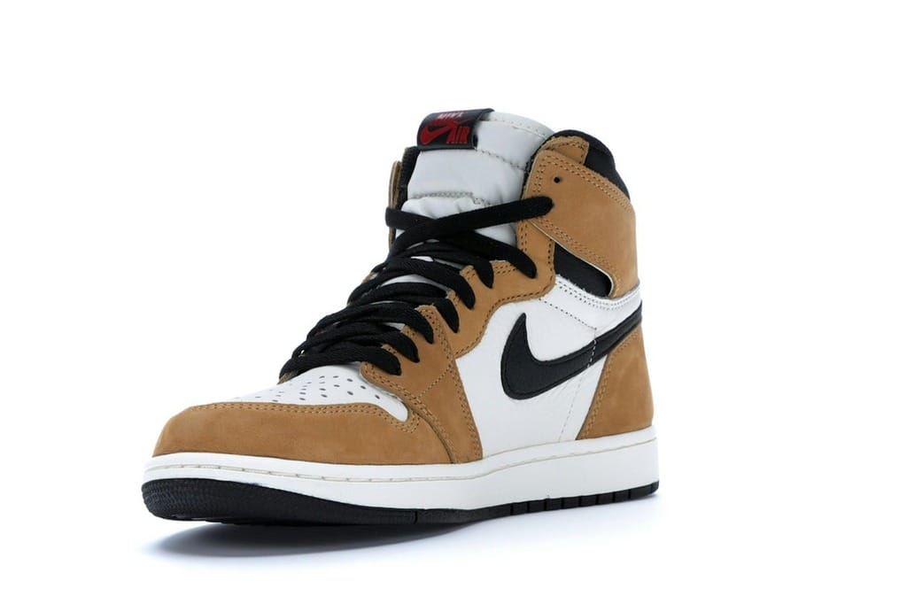 Jordan 1 Retro High Rookie of the Year (555088-700) Golden Harvest/Black