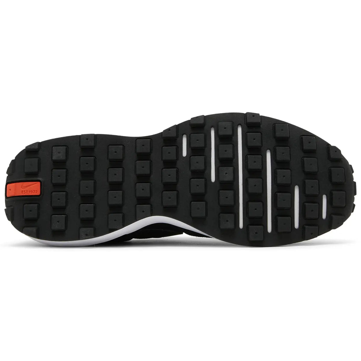Nike Waffle One Black White Orange Black (GS)
