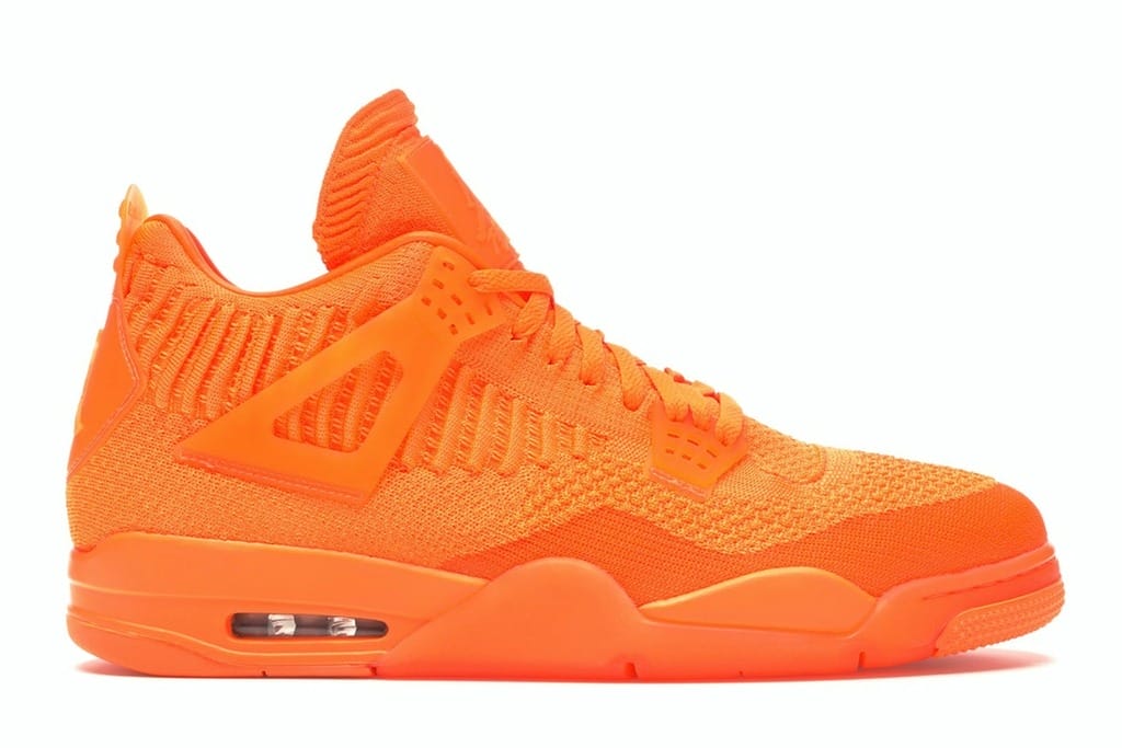Jordan 4 Retro Flyknit Orange AQ3559-800 Sneakers