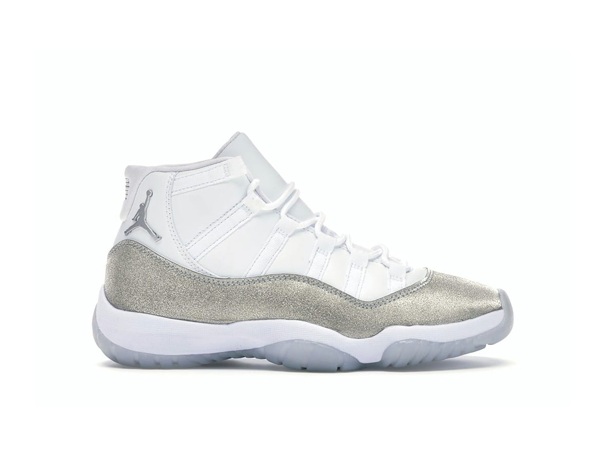 Jordan 11 Retro White Metallic Silver (Women’s)