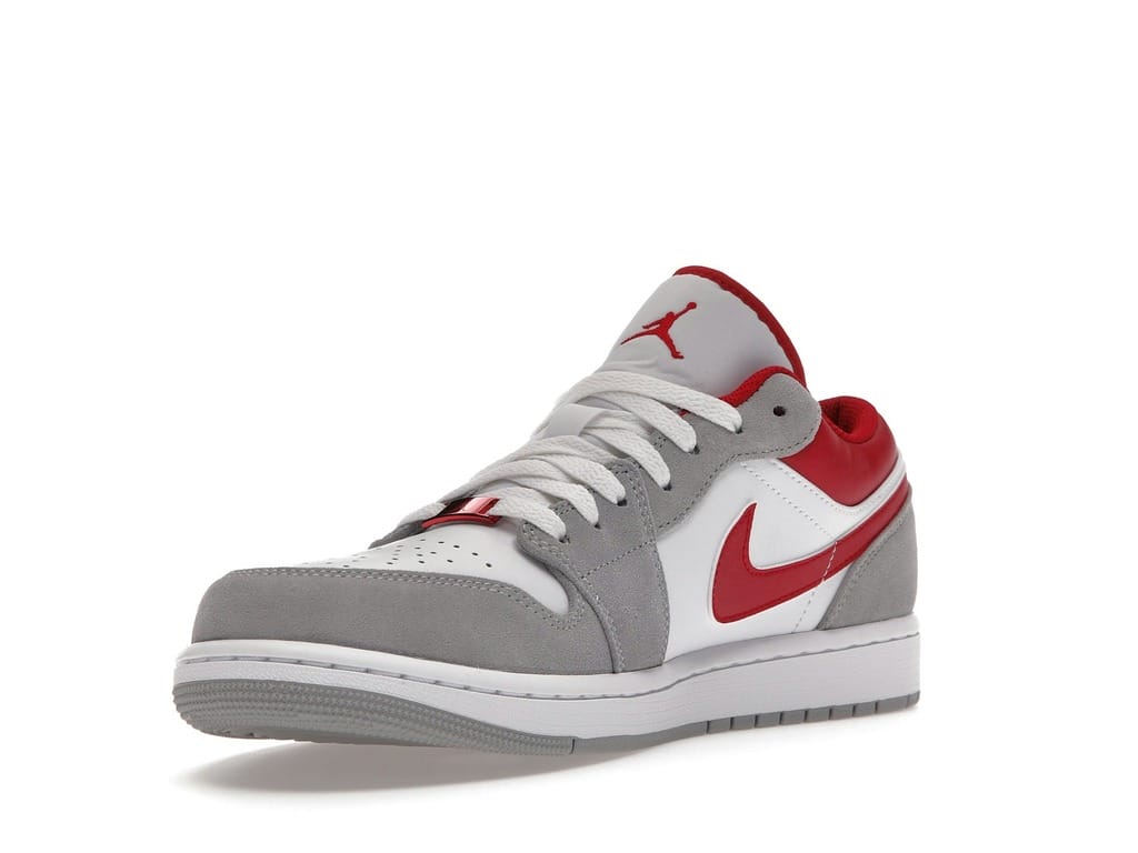 Jordan 1 Low SE Light Smoke Grey Gym Red DC6991-016
