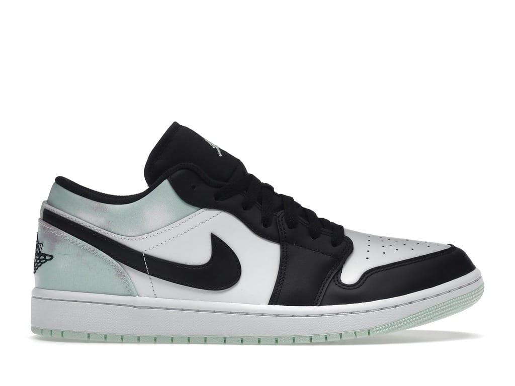 Air Jordan 1 Low Tie Dye Black Toe Sneakers DM1199-100