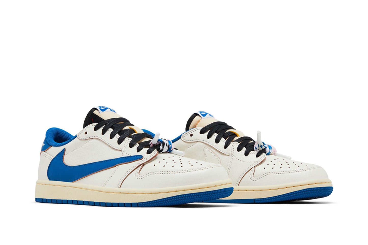 Fragment Design x Travis Scott x Air Jordan 1 Retro Low OG SP ‘Sail Military Blue’