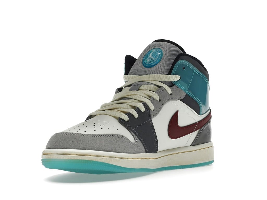 Jordan 1 Mid SE Exploration Unit Sail Grey Blue Red FB1870-161