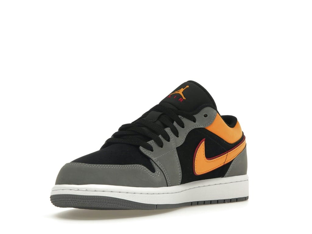 Jordan 1 Low SE Light Graphite Vivid Orange Sneakers – FN7308-008