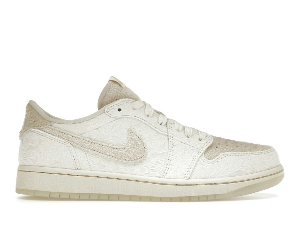Jordan 1 Retro Low OG Chris Paul “Give Them Flowers” FZ0455-200 Light Cream/Sail