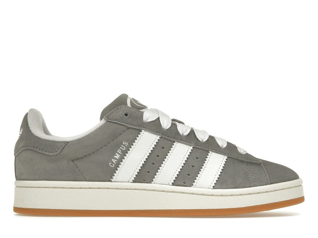 Adidas Campus 00s Grey White Suede Sneakers HQ8707