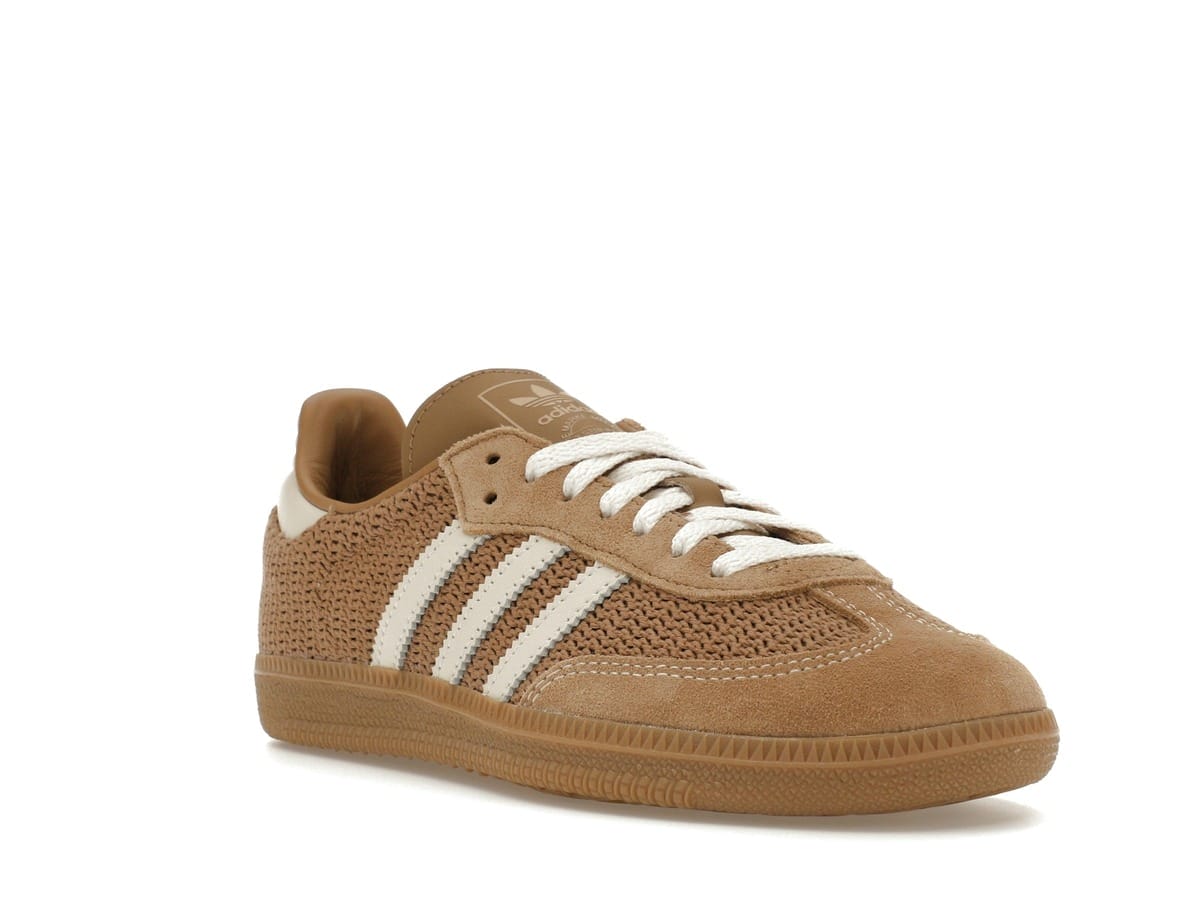 adidas Samba OG Cardboard Chalk White Brown Desert IG1379 Sneakers