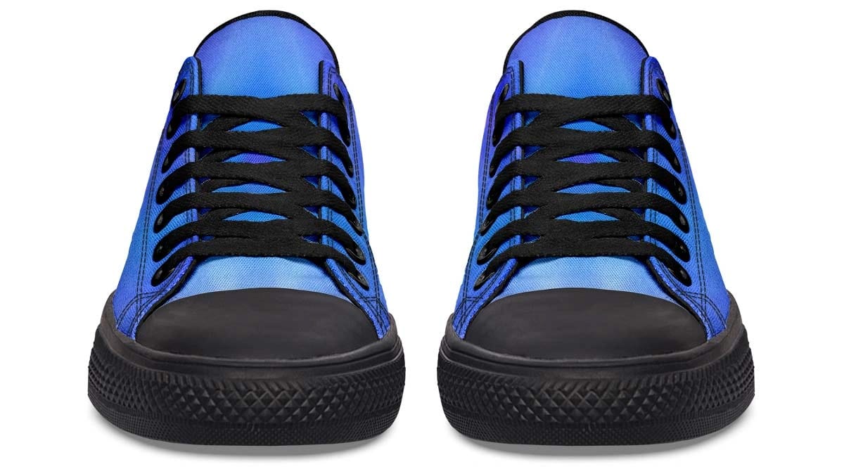 Gradient Color Train Hard Pattern Lowtop Sneaker