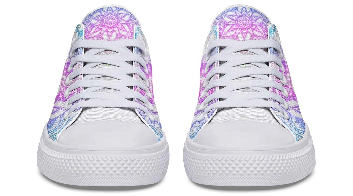 Mandala Skull Tatttoo Pattern Lowtop Sneaker