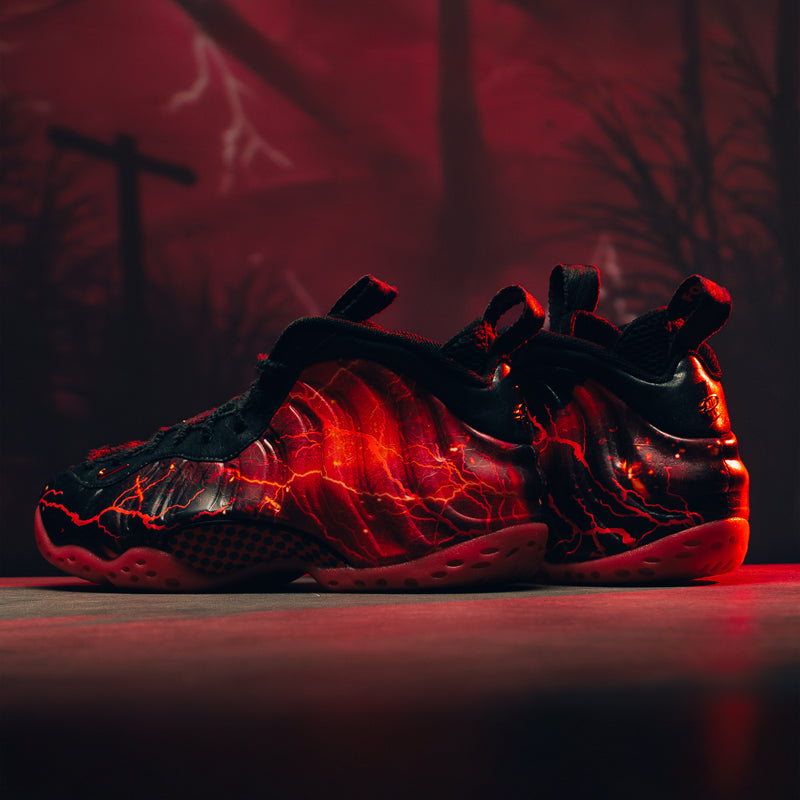 Stranger Things x Nike Air Foamposite One Premium - Black/Bright Crimson