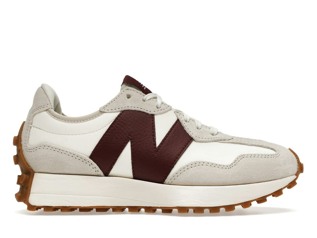 New Balance 327 Moonbeam Classic Burgundy Women’s Sneakers WS327KA White/Red/Grey