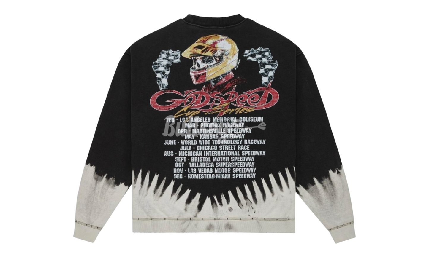 Godspeed F.T.W Black Bleached Wash Longsleeve T-Shirt