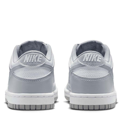 Nike Dunk Low (GS) - White/Light Smoke Grey