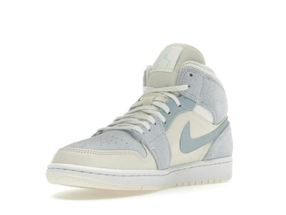Jordan 1 Mid Mixed Textures Blue Sail/Blue DA4666-100