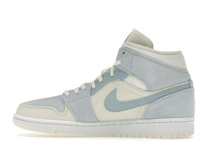 Jordan 1 Mid Mixed Textures Blue Sail/Blue DA4666-100