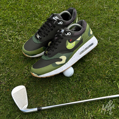 Fairway Camo - Air Max 1 Golf Black Custom