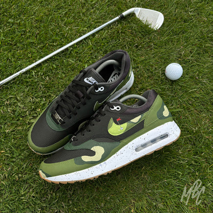 Fairway Camo - Air Max 1 Golf Black Custom