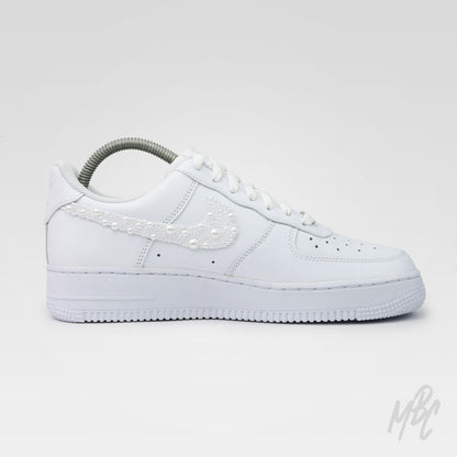 Pearl Swooshes - Air Force 1 Custom