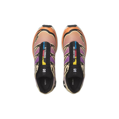 Salomon XT-6 Black Almond Dragon Fire